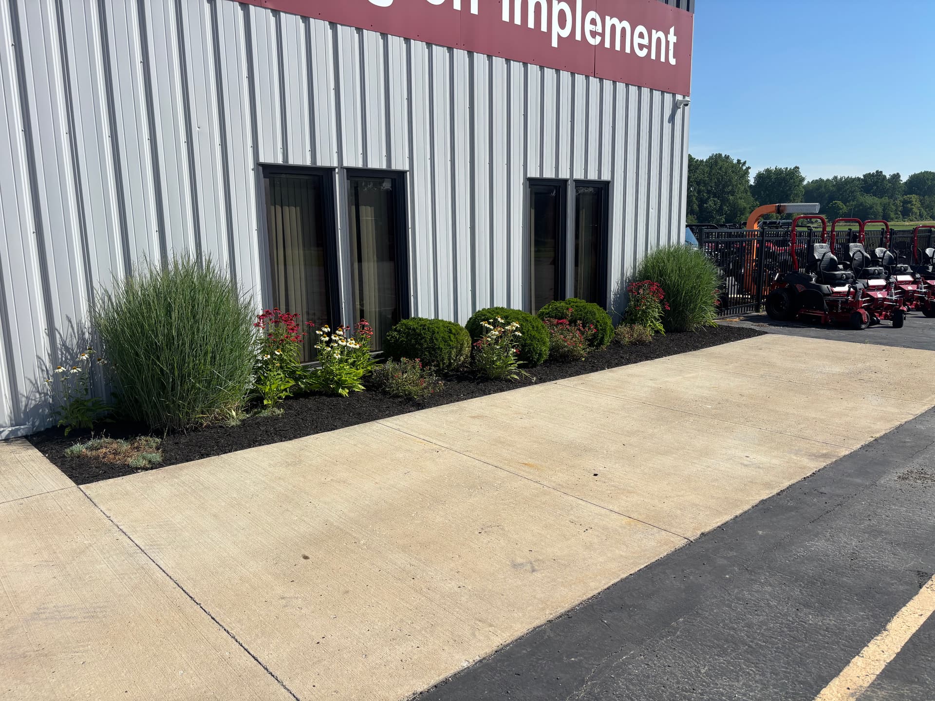 Gallery photos for Commercial Landscape Refresh for a Local Dealership in Ashland: Image #2